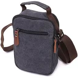 Компактна чоловіча сумка із щільного текстилю Vintage 14,5х19х10,5 см sum0028965 - мініатюра 2