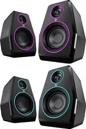 Акустична система 2.0 Defender Solar 10, 10Вт, Bluetooth, RGB підсвітка, USB, чорна (65940) - мініатюра 8