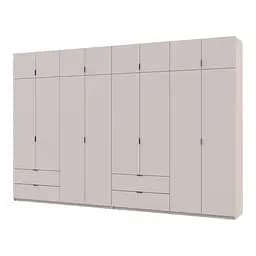 Распашный Шкаф для одежды Doros Лукас Кашемир 4+4 ДСП 360х50х240 (42005144)