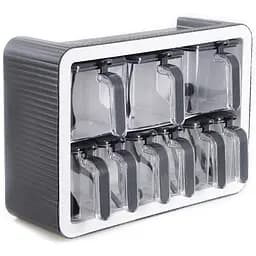 Набір спецівниць Violet House 0439 Spice Antr White 9 шт. (0439 ANTR WHITE 9 шт)