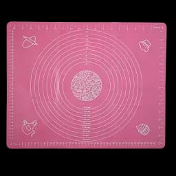 Килимок силіконовий Gusto для формування та випікання тіста 45х65 см рожевий (136028)