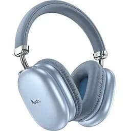 Наушники беспроводные Hoco W35 Max Joy BT headphones Sky Blue голубые