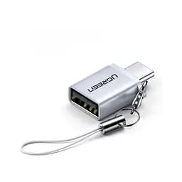 Перехідник OTG USB 3.0 AF to USB-C gray Ugreen (50283)
