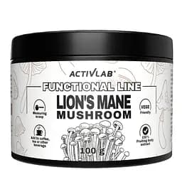 Їжовик Гребінчастий ActivLab Lion's Mane Mushroom, 100 грам