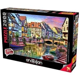 Пазл Anatolian Канал Кольмар Франция 2000 эл. (3953)