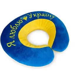 Подушка підголовник WP Merchandise Я люблю Україну 29x37x7см (FWPPILHDILUKR22BY) - мініатюра 2