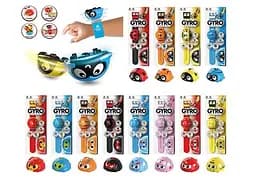 Браслет с юлой E 301003 GYRO запускалка, кольцо, инерционный механизм, на блистере (6946611597536) Микс