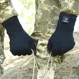 Рукавички водонепроникні Dexshell Ultralite, p-p S, чорні - мініатюра 2