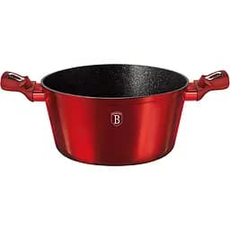 Каструля з кришкою Berlinger Haus Metallic Line Burgundy Edition 2.5 л червона (BH 1256N) - мініатюра 2