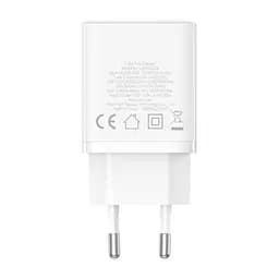 Сетевое зарядное устройство для Baseus Cube Fast Charger C+U 20W EU Cluster белый P10111403213-00