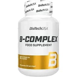 Витамины и минералы BioTech B-Complex, 60 капсул