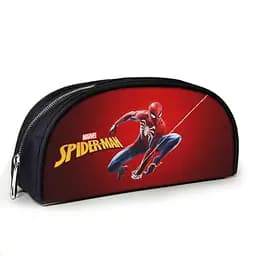 Пенал шкільний з принтом Людина-павук 23х10х8 см дитячий для дівчинки, хлопчика (3972)