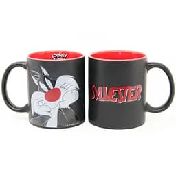 Чашка керамічна Warner Bros Циліндр Color mix Looney Tunes Sylvester 2 350 мл (55001631) - мініатюра 4