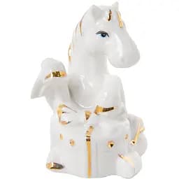 Фігурка декоративна Lefard Конячка з подарунком 8 см (149-513)