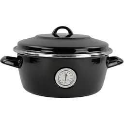 Кастрюля с термометром Vitrinor Dutch Oven 26 см 5 л черная (2111692)