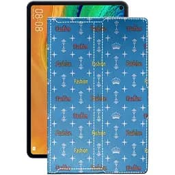 Чехол StatusCASE из экокожи для планшета Huawei MatePad Pro 10.8 Фэшн голубой