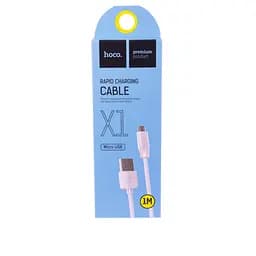 Кабель Hoco X1 Rapid charging cable Micro 1 м Білий - мініатюра 2