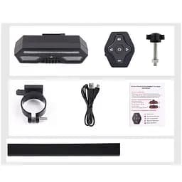 Трекер GPS велосипедний V03B Bike Tacker+Auto Tail Light 2in1 SIM (4GLTE+3GWCDMA+2GGSM) 140/2400mAh Black - мініатюра 3