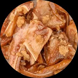 Вушка свинячі мариновані зі смаженою цибулею Meat Chips 200г - мініатюра 2
