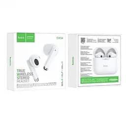 Бездротові навушники Hoco EW34 Full true wireless BT headset білі (6931474791030) - мініатюра 3