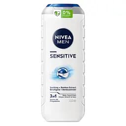 Гель для душу Nivea Men "Sensitive*" 3 в 1 для тіла, обличчя та волосся 500 мл