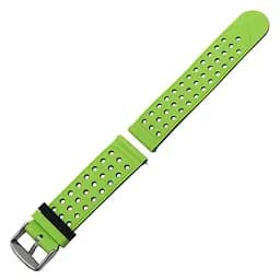 Подвійний ремінець Primo з перфорацією для годинника Huawei Watch GT 2/GT Active 46 мм Black Green - мініатюра 3