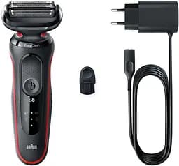 Електробритва Braun Series 5 51-R1000s BLACK/RED