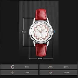 Жіночий класичний годинник Skmei 9159 Elegant (Чорний) - мініатюра 6