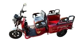 Електроскутер Вантажопасажирський Crosser CARGO 10 триколісний (1500W 60V, 32Ah) Червоний - мініатюра 3