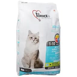 Сухий корм 1st Choice Adult Healthy Skin&Coat 5.44 кг Фест Чойс Хелсі лосось для котів для здорової шкіри