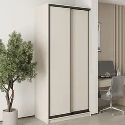 Шкаф-купе двухдверный MebelStar Стандарт BG 2ДСП 110x45x240 см Кашемир (MBS-9986)