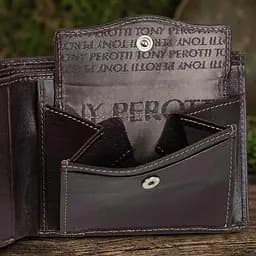 Подарунковий набір Tony Perotti Italico Портмоне+Ремінь+Брелок (534E-51+KR133+200/35) Коричневий - мініатюра 9