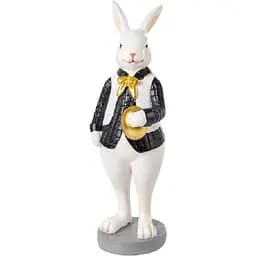 Фігурка декоративна Lefard Кролик у фраку 7x7x20.5 см (192-239)