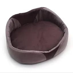 Лежак для собак та котів Zoo-hunt Mеджик темно-рожевий №2 370х490х185 мм