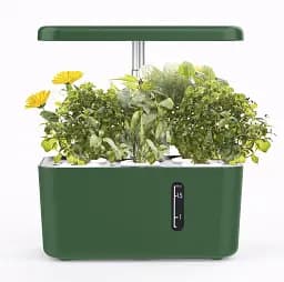 Вазон смарт Abis IGS-39DG з автономною гідропонною системою Темно-зелений