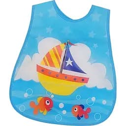 Слинявчик дитячий MegaZayka клейончастий на липучці MGZ-0605-10 