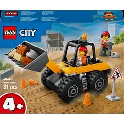 Конструктор LEGO City Желтый строительный автопогрузчик 81 деталь (60450)