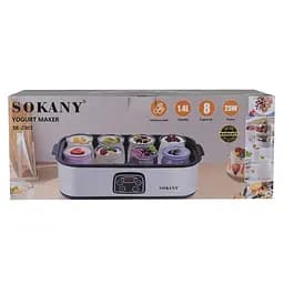 Йогуртниця SOKANY SK-2303 25 Вт 1,4 л Sokany SK2303SS - мініатюра 6