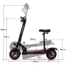 Електросамокат із сидінням KugooKirin M4 Pro (600 Вт, 17 Ач) - мініатюра 12