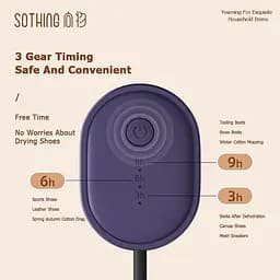 Сушарка для взуття Sothing Stretchable Shoe Dryer DSHJ-S-2111 With Timer White [79350] - мініатюра 5