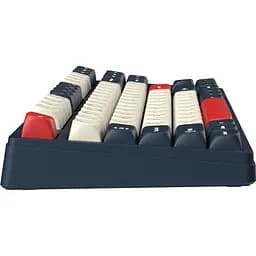 Клавіатура GamePro Asgard Ragnar Keychron Super Red Switch Wireless/Bluetooth/USB Blue бездротова (MK285BL) - мініатюра 4