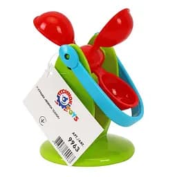 Дитячий набір для гри в пісочниці "Млинок" ТехноК 9963TXK Зелений