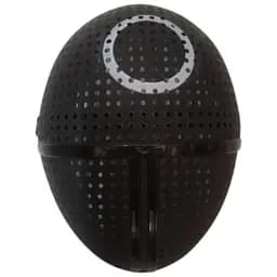 Маска наглядача гра у кальмара круг G-Toys Squid Game чорна