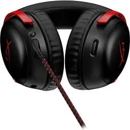 Навушники з мікрофоном HyperX Cloud III Black/Red (727A9AA) - мініатюра 2