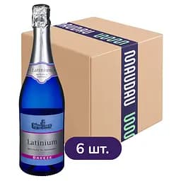 Упаковка ігристого вина Latinium Sparkling Breeze біле напівсухе 4.5 л (0.75 л х 6 шт.)