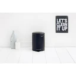 Відро для сміття Brabantia Pedal Bin чорне 5 л (112928) - мініатюра 5
