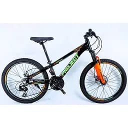 Спортивный велосипед Corso Project P-24307 24" алюминиевая рама, Saiguan 21 скорость