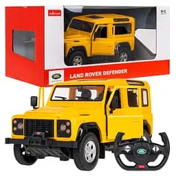 Машинка Rastar Land Rover Defender на управлінні 1:14 жовтий 78400