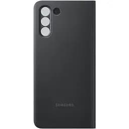 Оригінальний чохол-книжка Clear View Smart Cover для Samsung Galaxy S21+ Black (EF-ZG996CBEGRU) - мініатюра 10