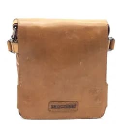 Кожаная мужская сумка через плечо Hill&Burry 24.5х21х6 см sum0025924